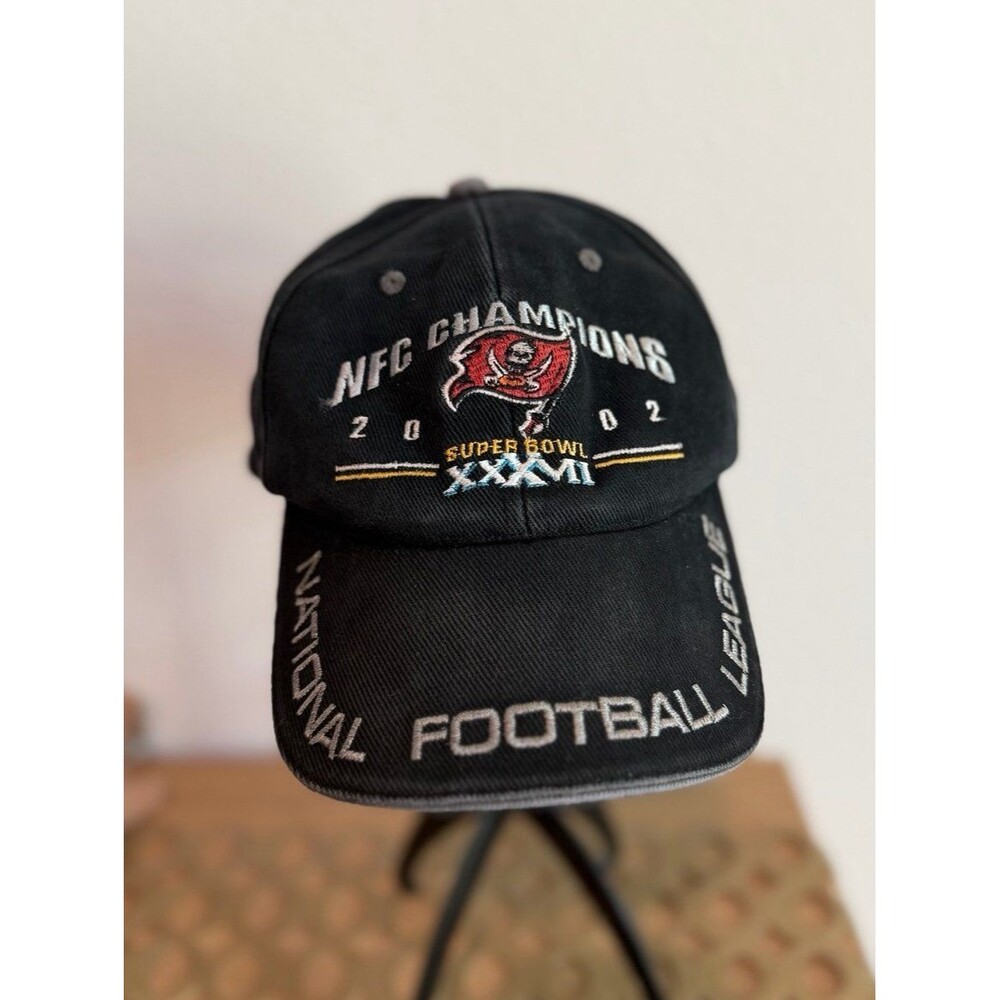 Vintage 2002 Tampa Bay Buccaneers NFC Champions Adjustable Hat by NFL